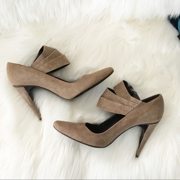 NWOT 7 For All Mankind Suede Pumps - Picture 4 of 6